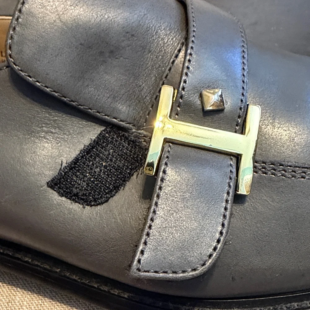 Giorgio Brutini Vintage Monk Strap Leather Loafers, Size 12
